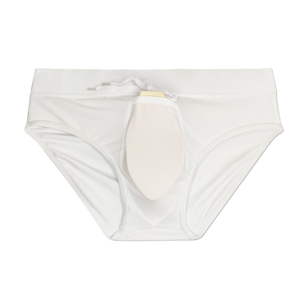 Mens Cheeky See Thru Swim Trunks