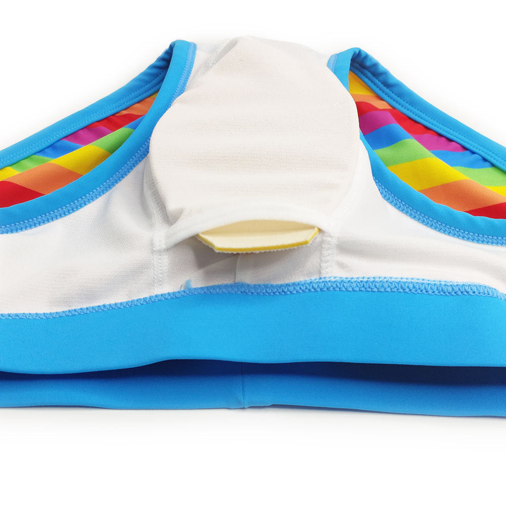 Retro Rainbow Swim Briefs