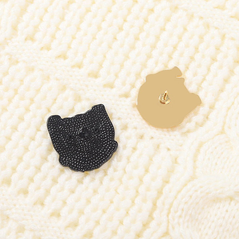 Panda Bottom Enamel Pin