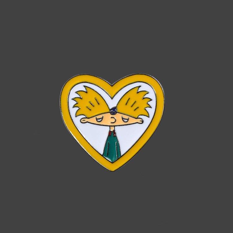 Hey Arnold Enamel Pin