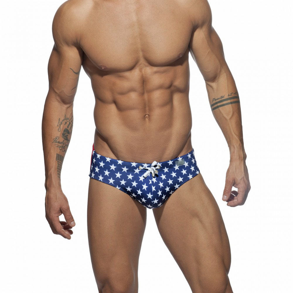 Star-Spangled Swim Briefs