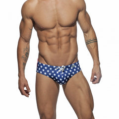 Star-Spangled Swim Briefs