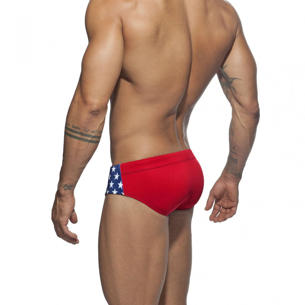 Star-Spangled Swim Briefs