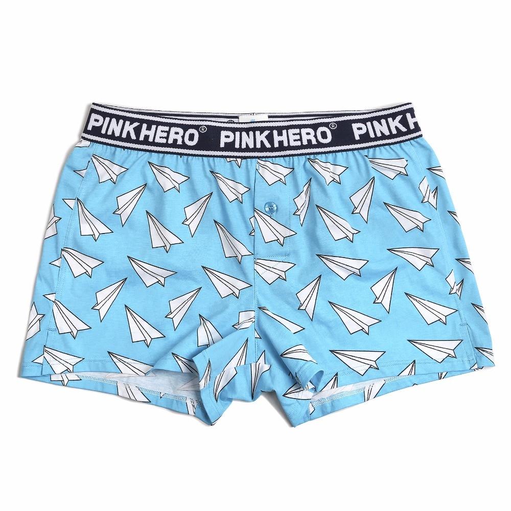 Pink Heroes Graphic Boxers