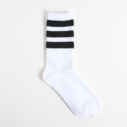 Retro Three Stripes Cotton Socks - The RainbowBoys