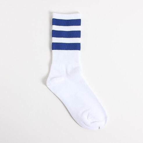 Retro Three Stripes Cotton Socks - The RainbowBoys