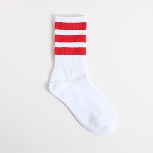 Retro Three Stripes Cotton Socks - The RainbowBoys