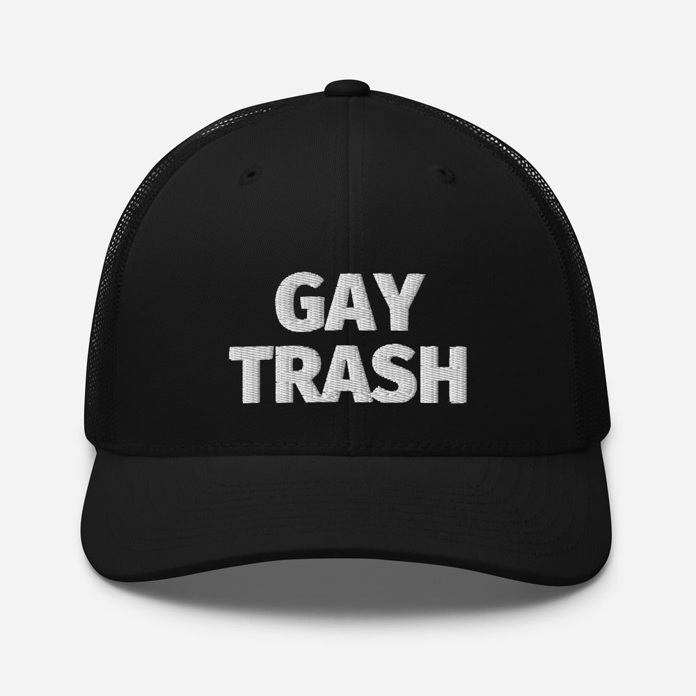 Gay Trash Trucker Cap