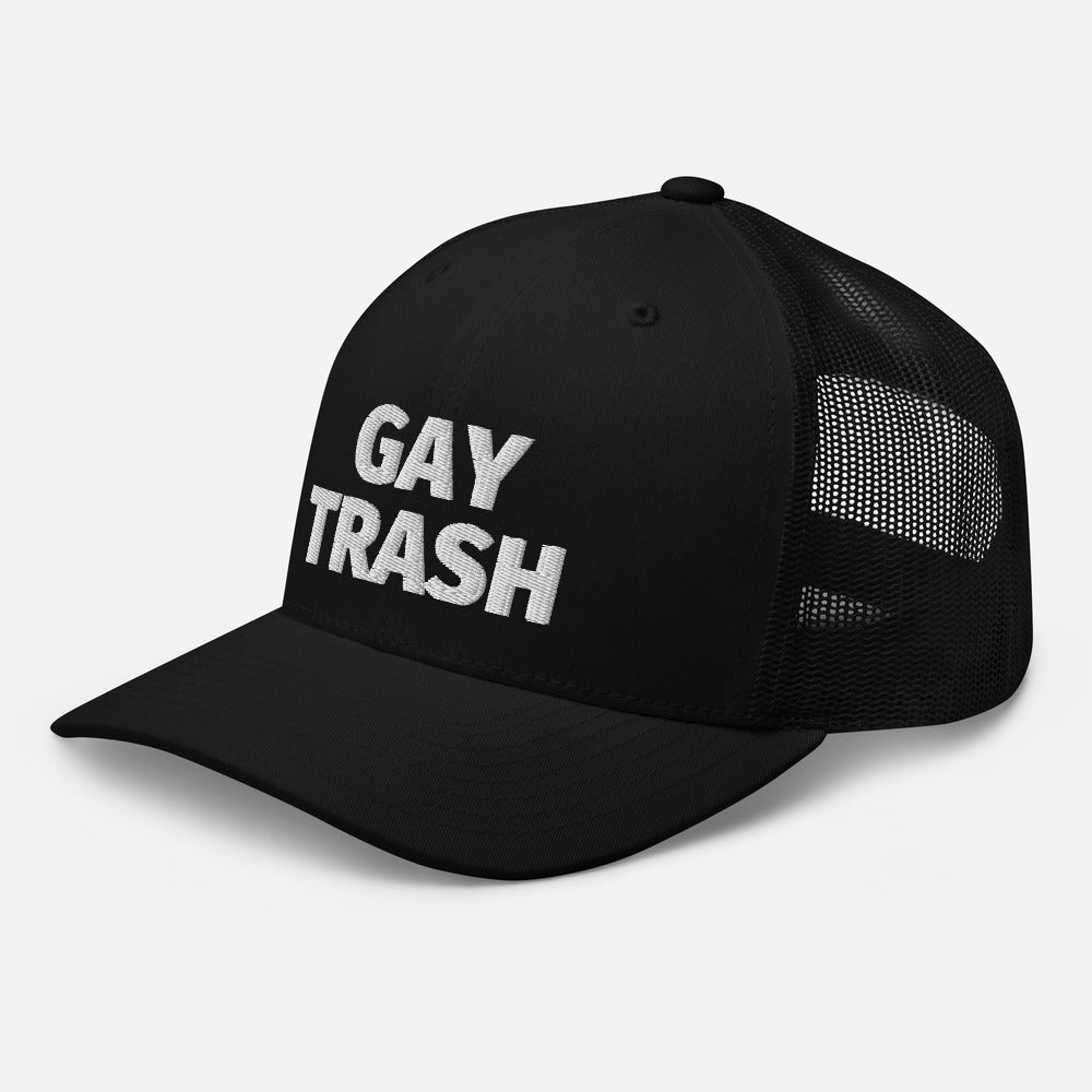 Gay Trash Trucker Cap