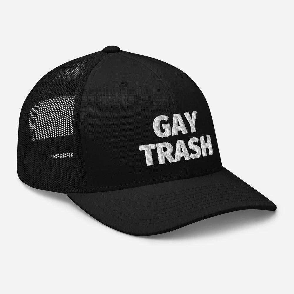Gay Trash Trucker Cap