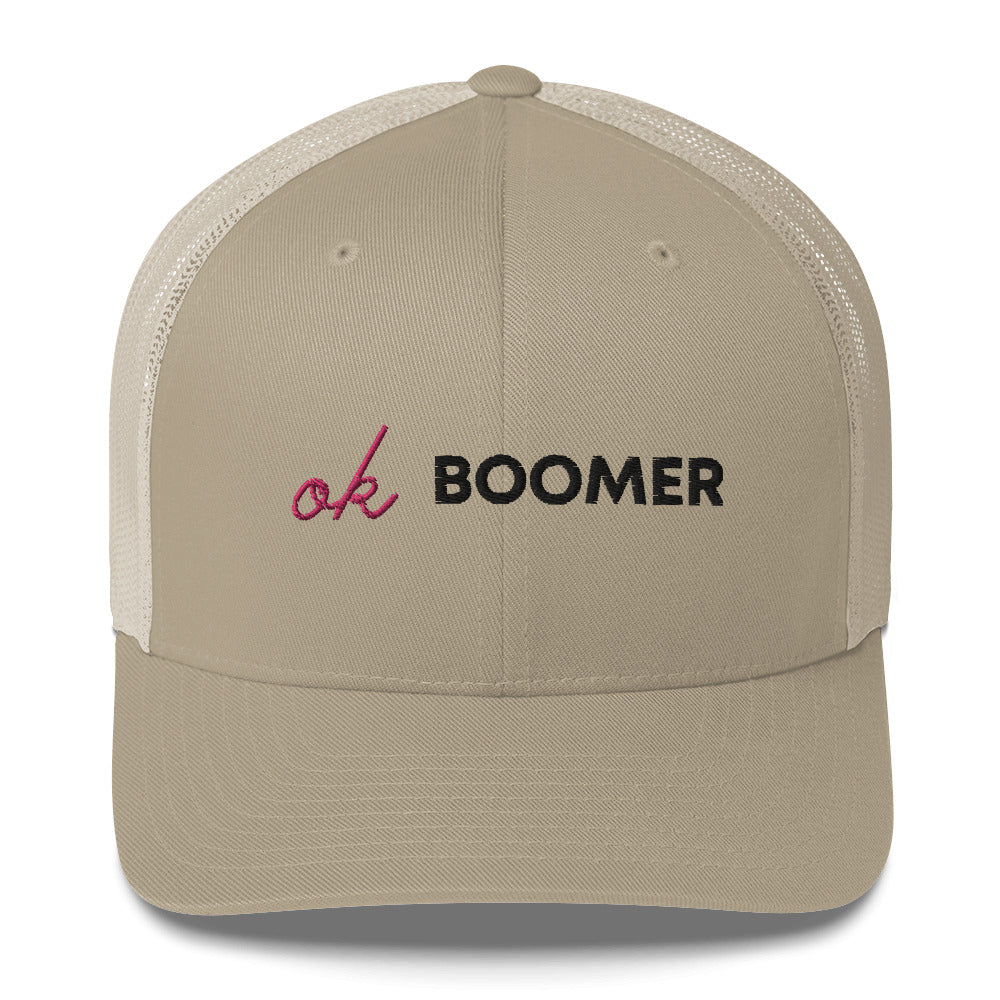 Ok Boomer Trucker Cap