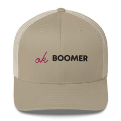 Ok Boomer Trucker Cap