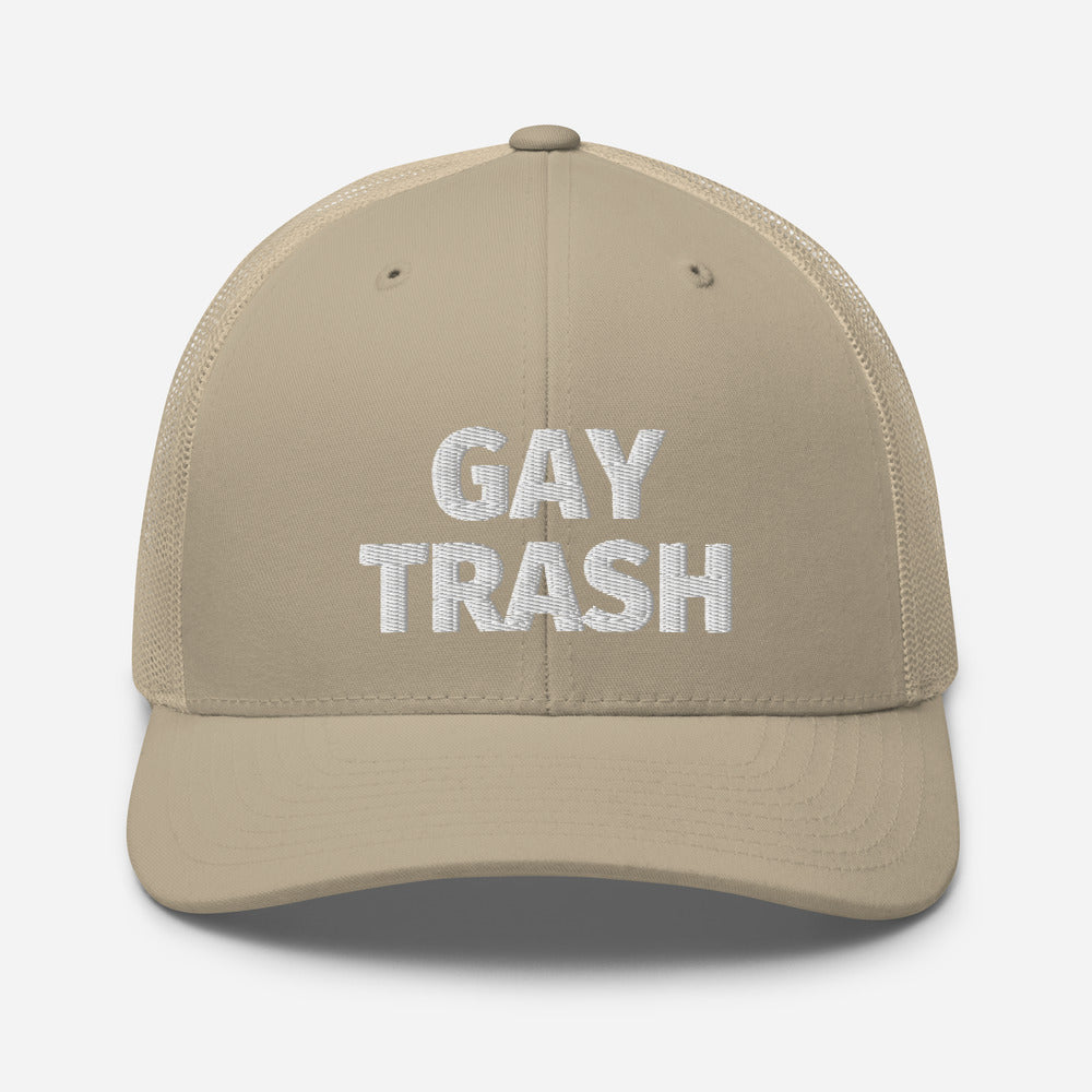 Gay Trash Trucker Cap