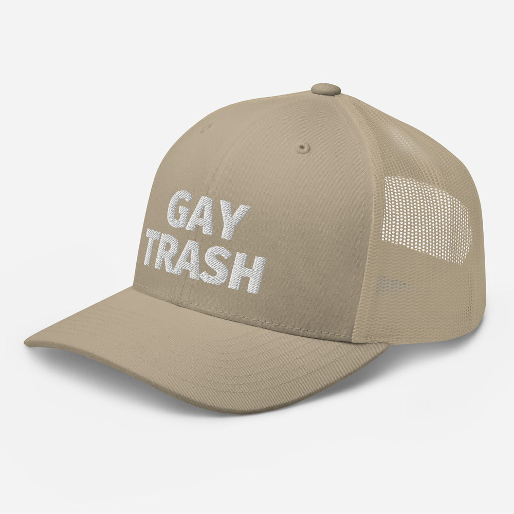 Gay Trash Trucker Cap