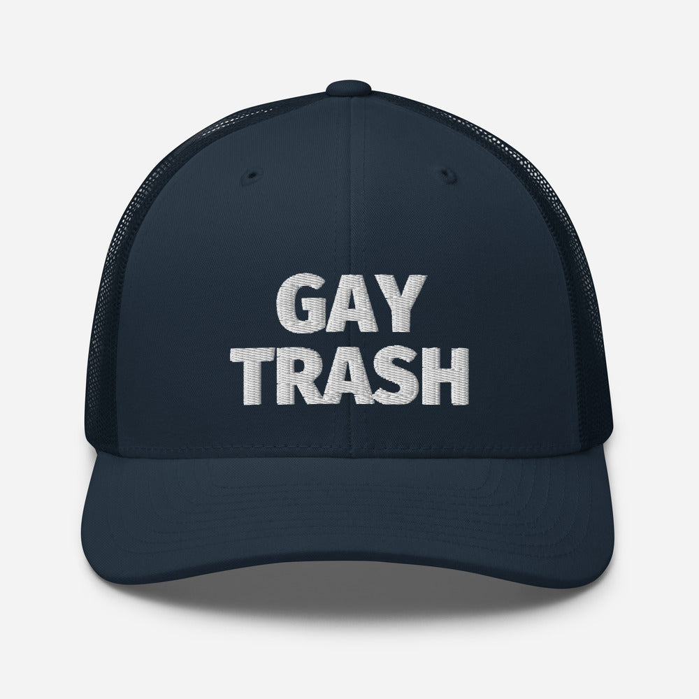 Gay Trash Trucker Cap