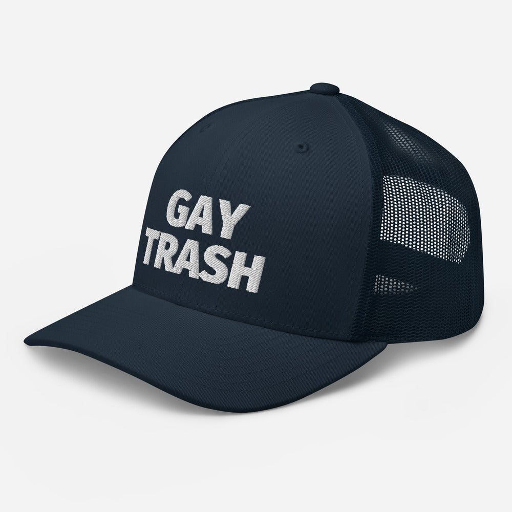 Gay Trash Trucker Cap