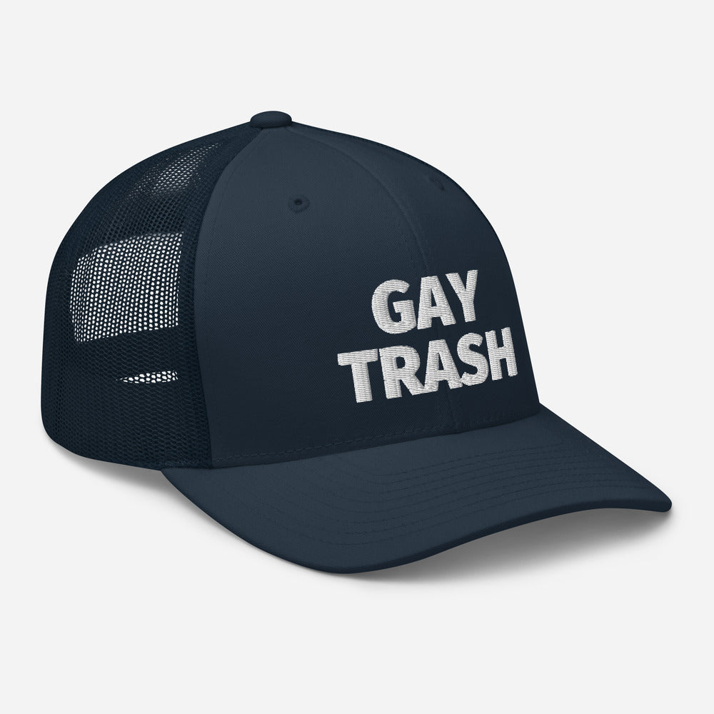 Gay Trash Trucker Cap