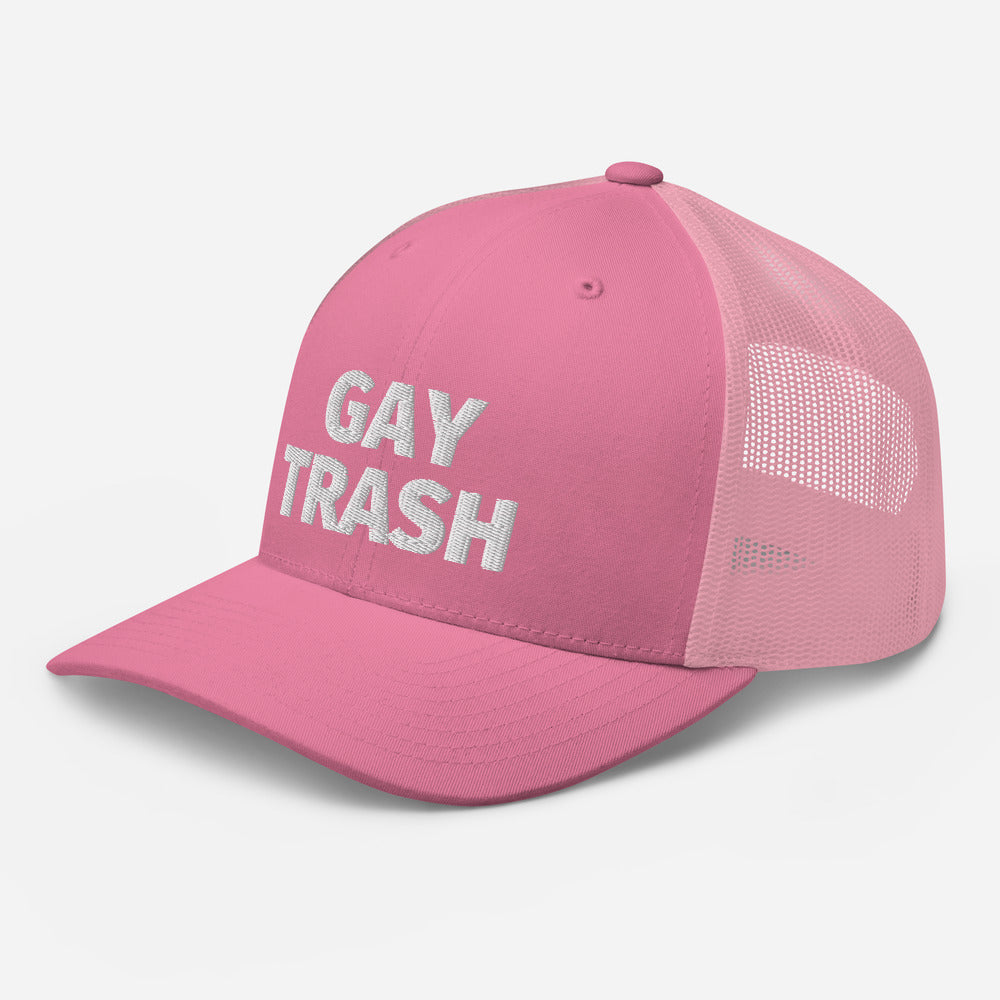 Gay Trash Trucker Cap