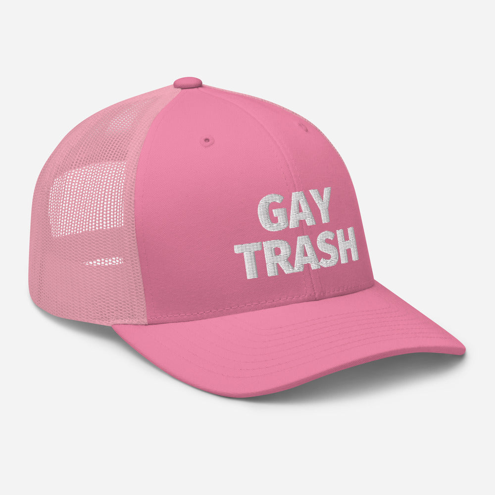 Gay Trash Trucker Cap