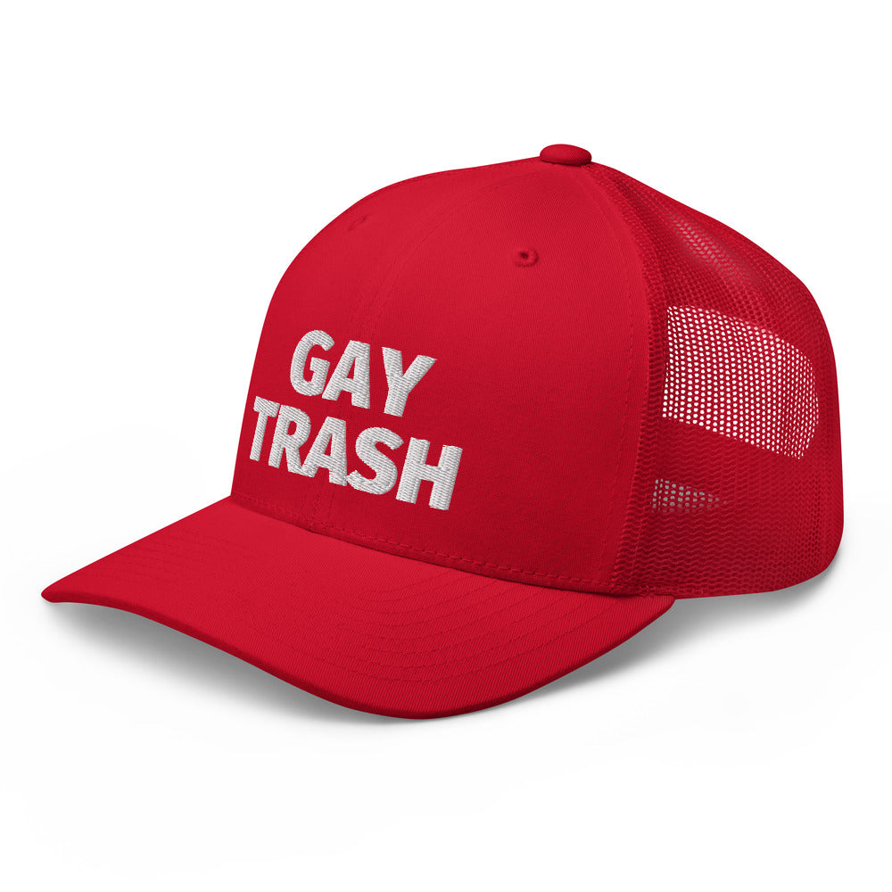 Gay Trash Trucker Cap