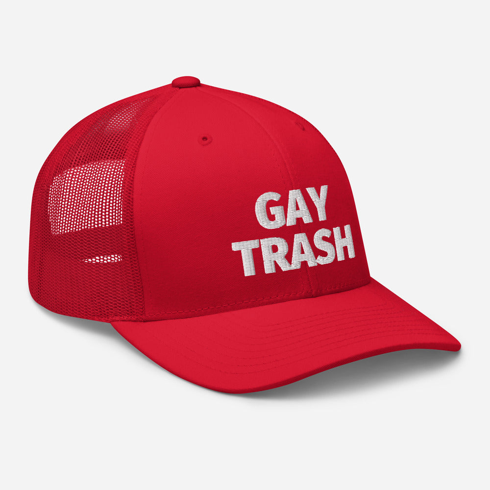 Gay Trash Trucker Cap