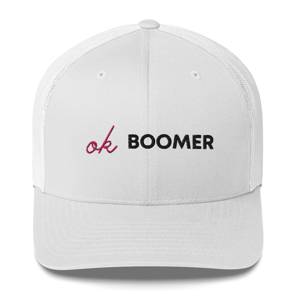 Ok Boomer Trucker Cap