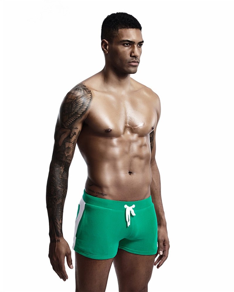 Seobean Sexy Mens Velour Shorts - The RainbowBoys