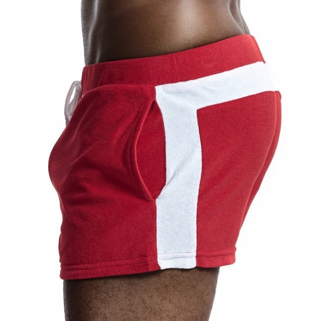 Seobean Sexy Mens Velour Shorts - The RainbowBoys