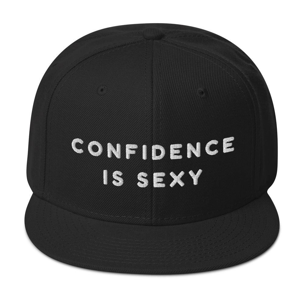 Confidence Is Sexy Snapback Hat