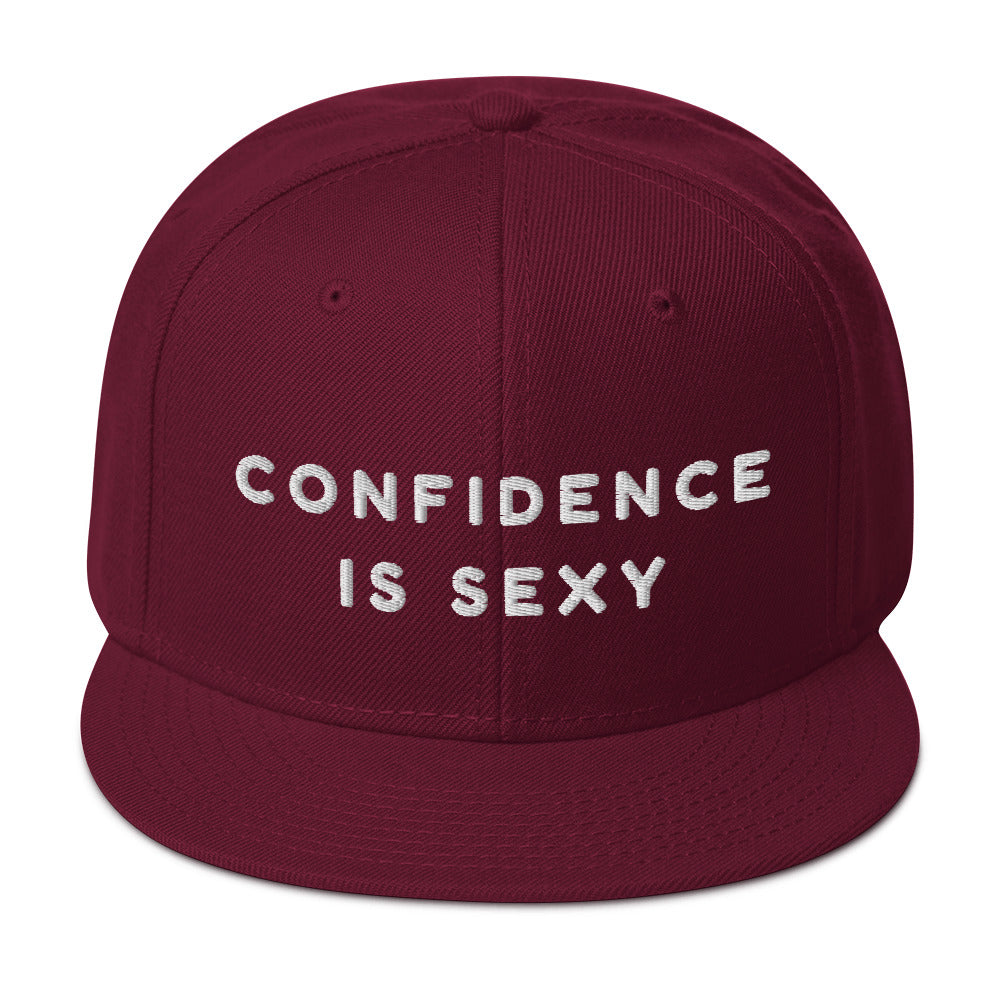 Confidence Is Sexy Snapback Hat