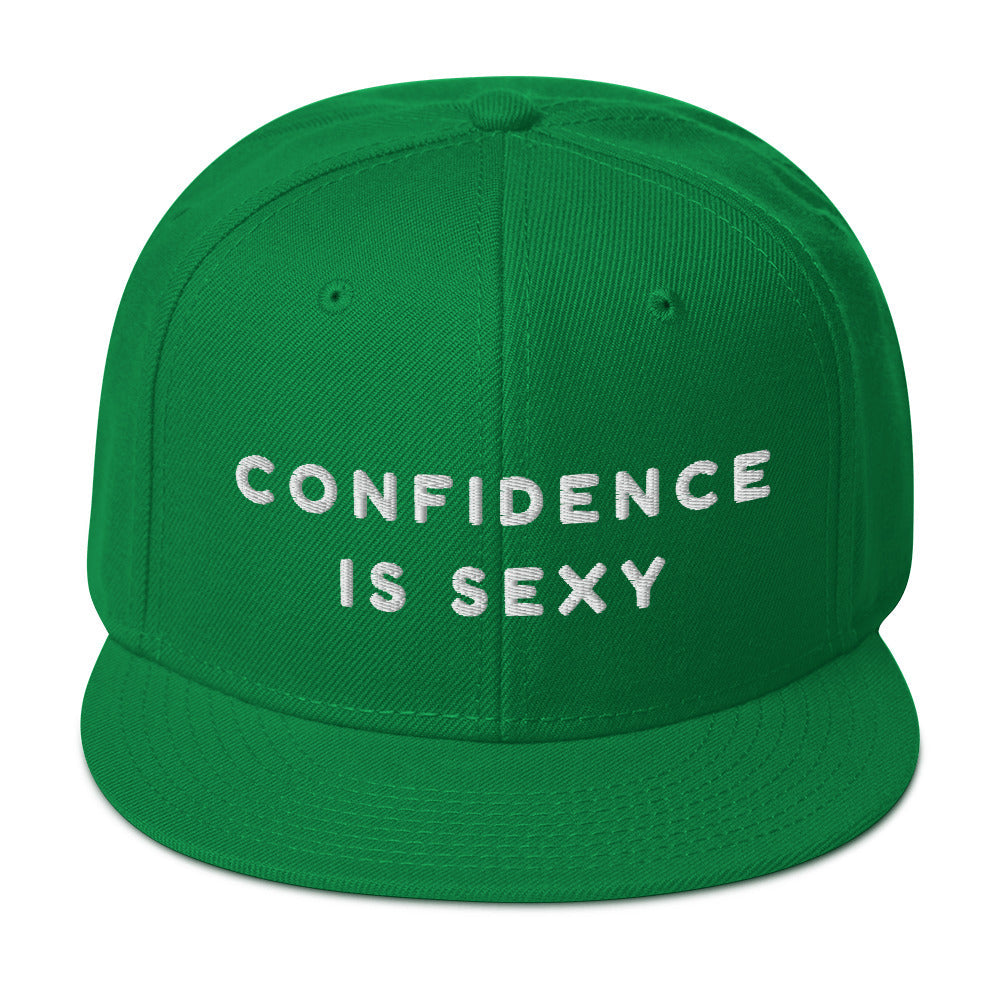 Confidence Is Sexy Snapback Hat