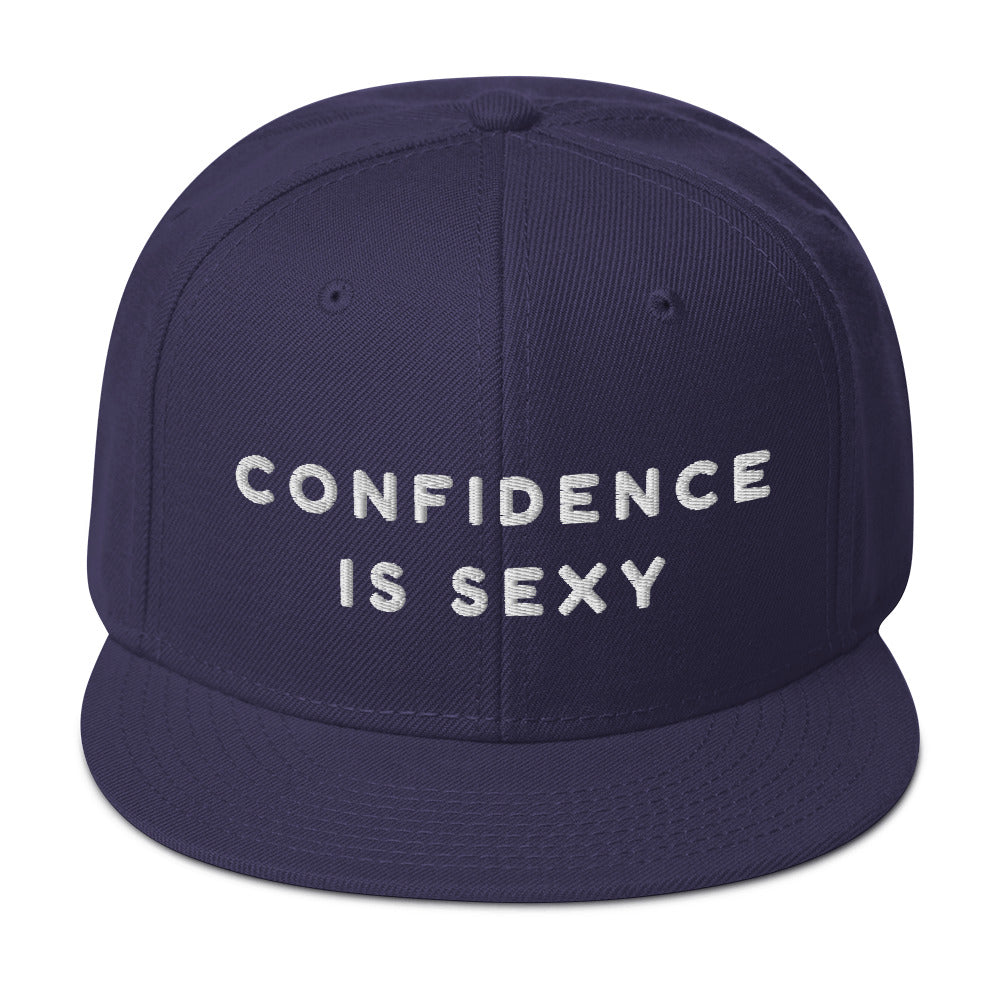Confidence Is Sexy Snapback Hat