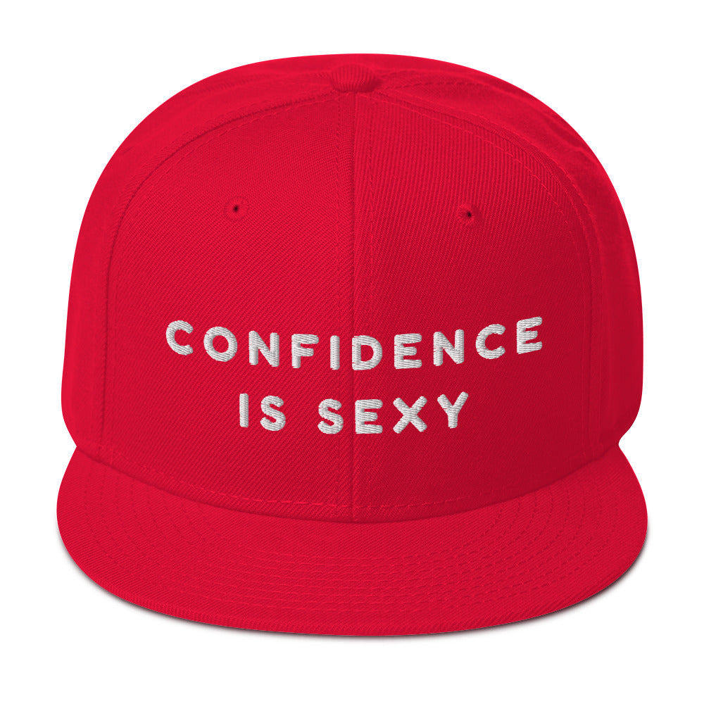 Confidence Is Sexy Snapback Hat