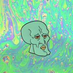 Squidward Enamel Pin