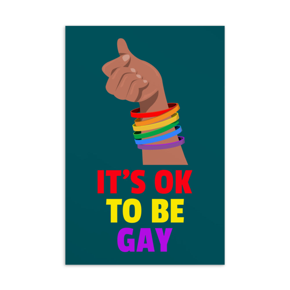 It's Ok To Be Gay Postcard