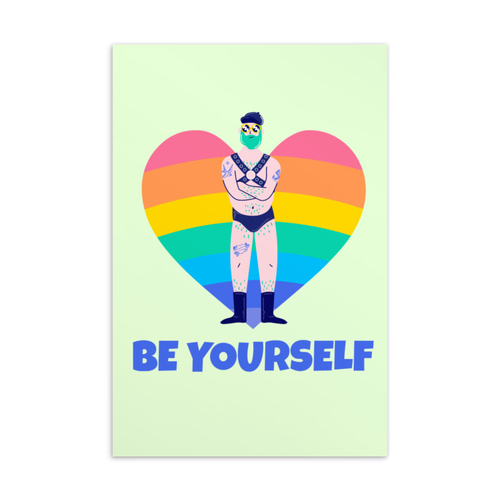 Be Yourself Postcard