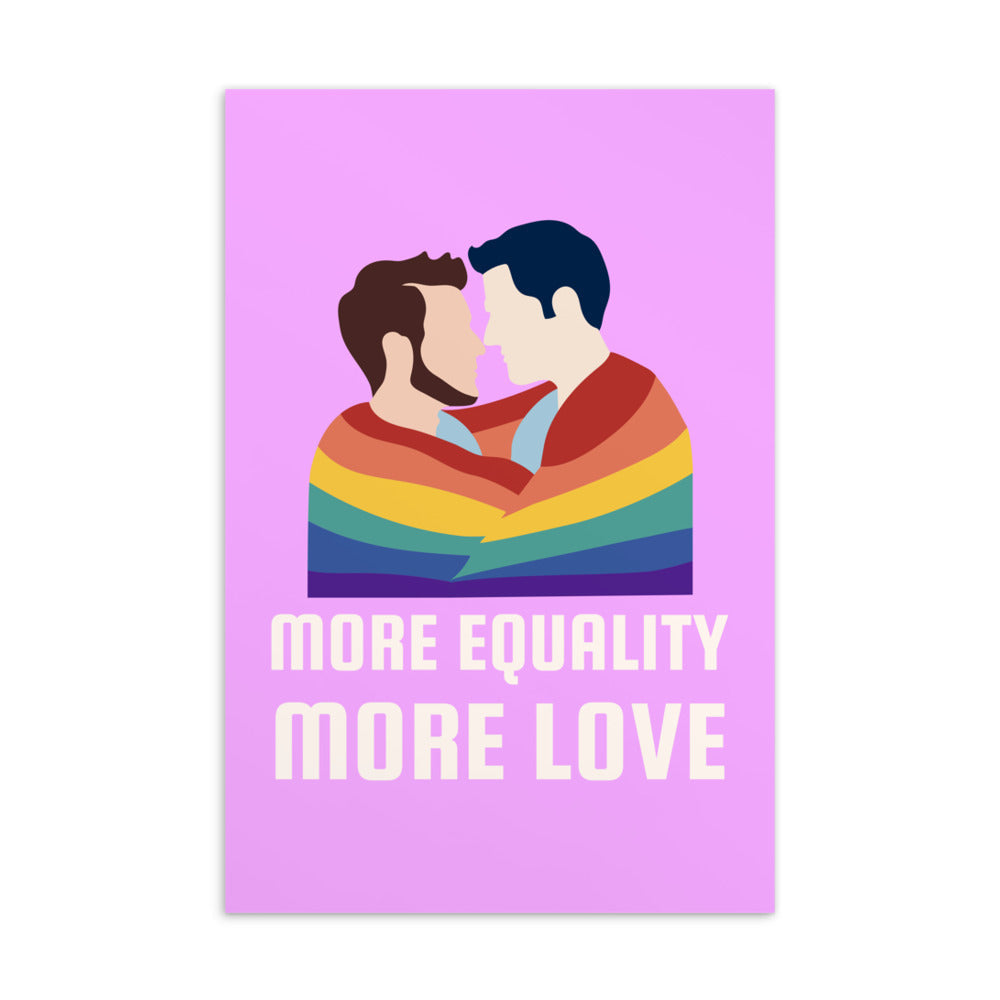 More Equality More Love Postcard