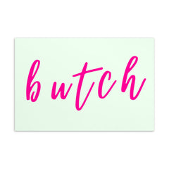 Butch Postcard