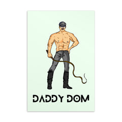Daddy Dom Postcard