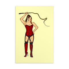 Dominatrix Postcard