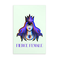 Fierce Female Postcard