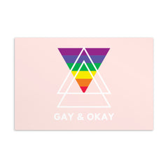 Gay & Ok Postcard