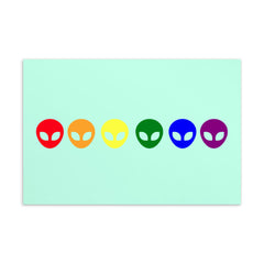 Gay Alien Postcard