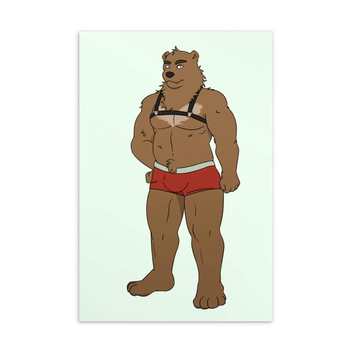 Gay Bear Postcard
