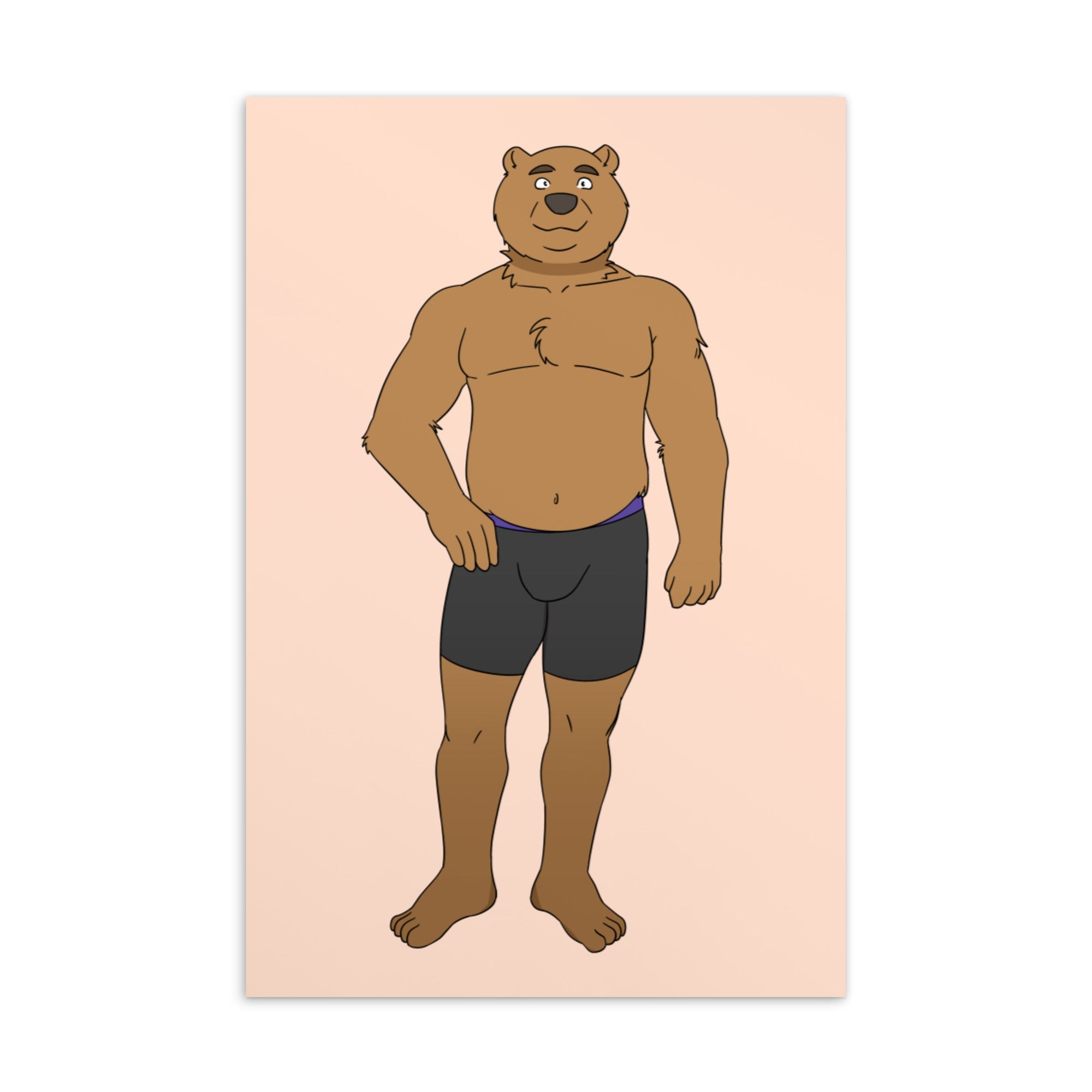 Gay Cub Postcard