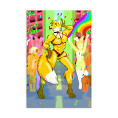 Gay Furry Pride Postcard