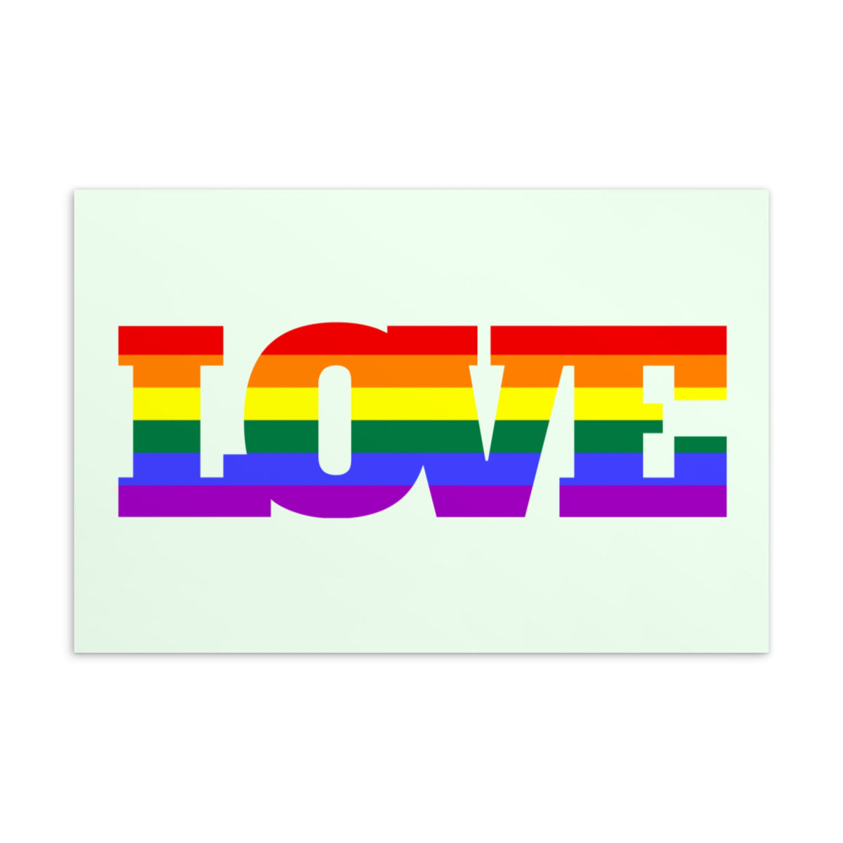 Gay Love Postcard
