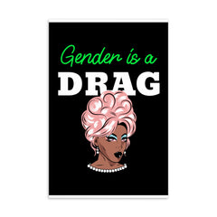 Gender Is A Drag Postcard