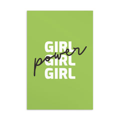 Girl Girl Girl Power Postcard
