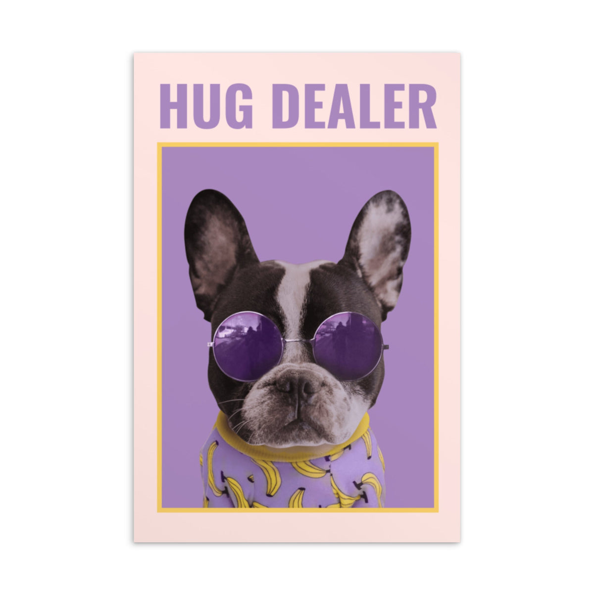Hug Dealer Postcard